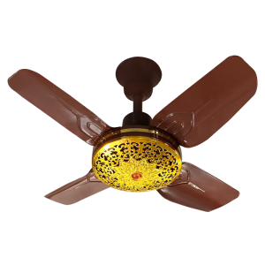 25-Inch 4-Blade Ceiling Fan, High Efficiency Compact Ceiling Fan for Middle East Hot Climate Homes